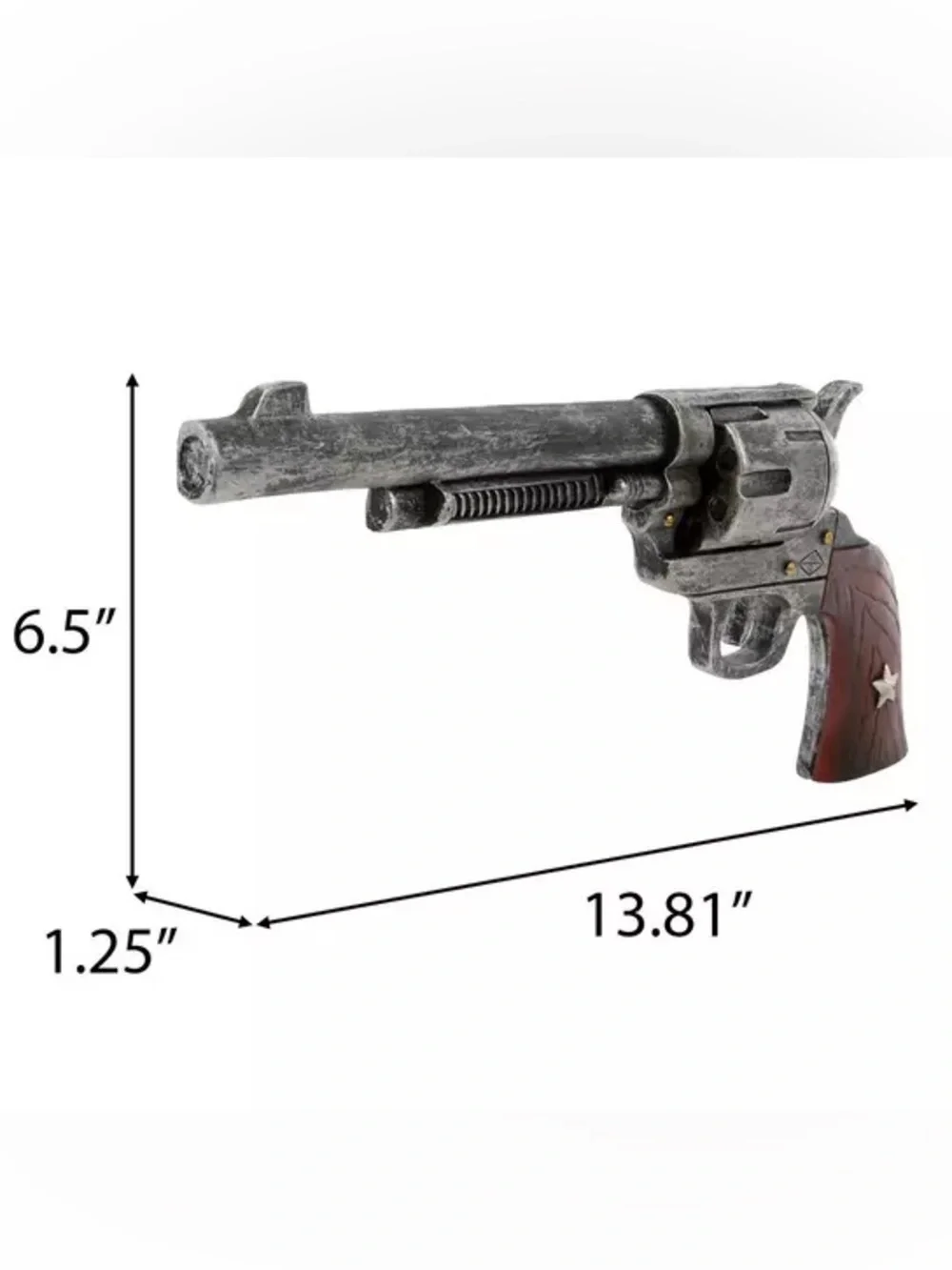 Antique Revolver Wall Decor